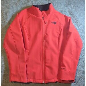 The North Face Apex Bionic Soft Shell Jacket Lined XL Coral Windwall DWR Tech